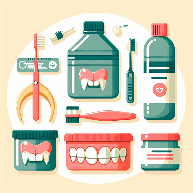 denture care kit items