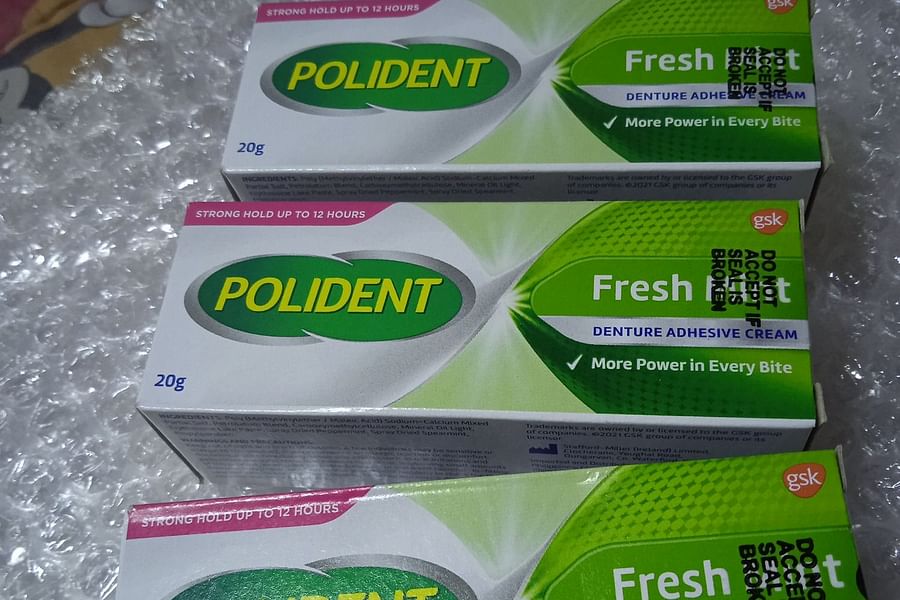 Mineral Oil denture cream