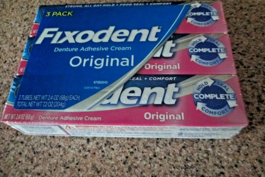 Denture Adhesive Cream