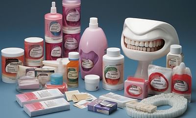 Are there any denture care products specifically designed for sensitive gums?