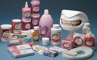 Are there any denture care products specifically designed for sensitive gums?