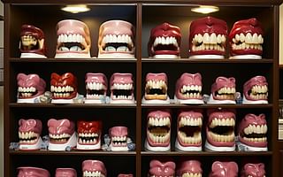 Can I find snap-in or fixed dentures at Denture Care Shop?
