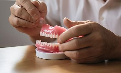 Can I reline my dentures at home?