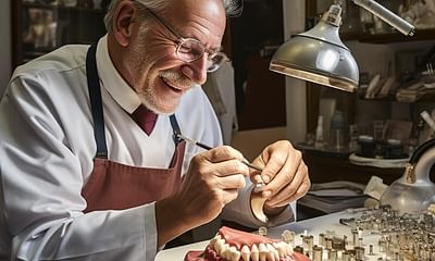What are the top services for partial denture repair?