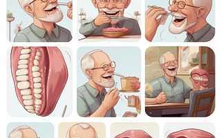 What is the process for getting same-day dentures at Denture Care Shop?